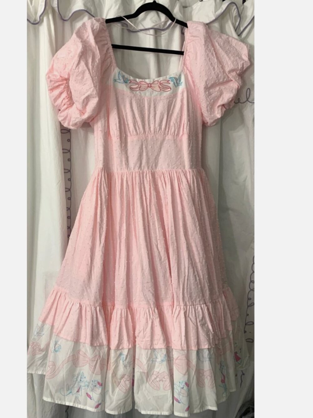 Disney Dress Shop Pink Cinderella Dress Disney Parks Large NWT